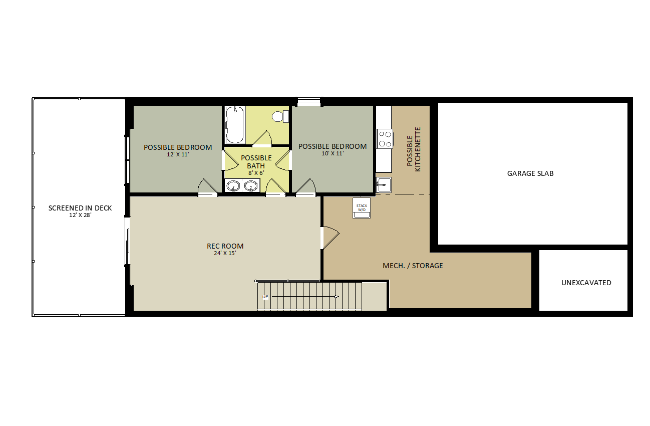 SuperiorLower Level Floor Plan